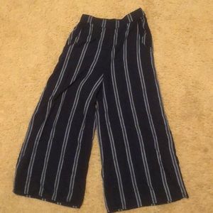 Cropped Hollister Flowy Pants